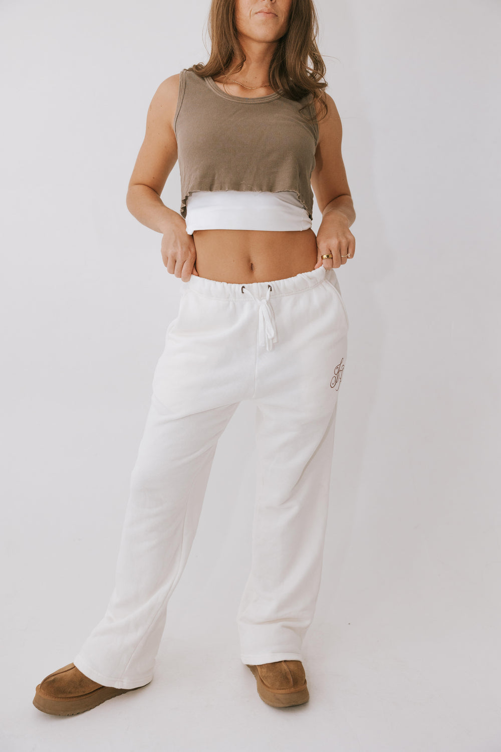 Vintage White Sweatpant